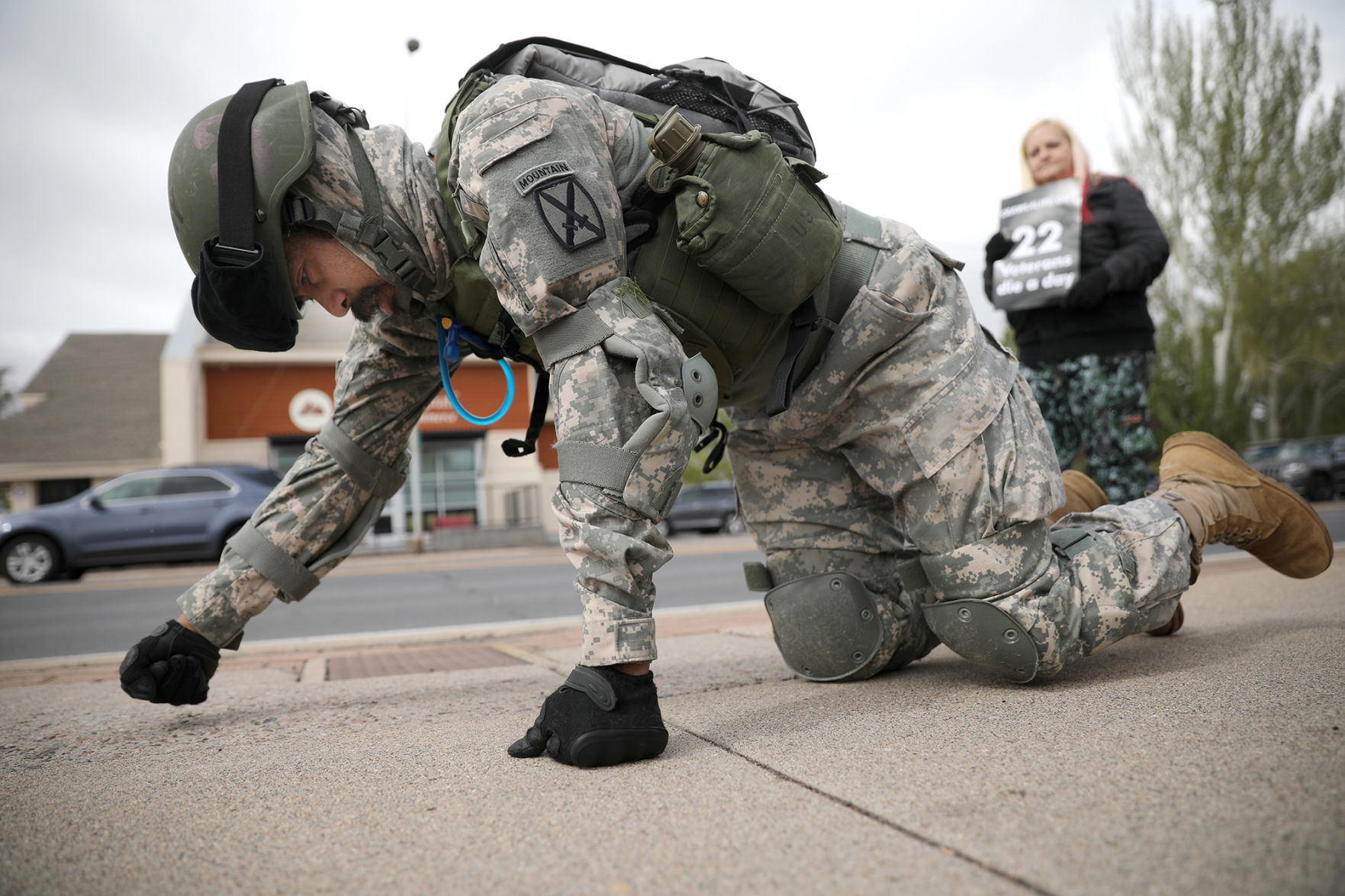 2.2 miles for 22 veterans